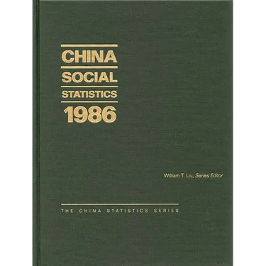 China Social Statistics 1986
