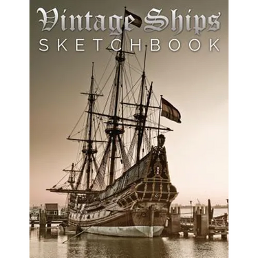 Vintage Ships Sketch Book