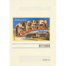 Vintage Lined Notebook Greetings from Carmel, California