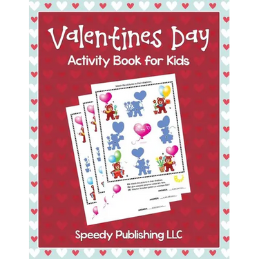 Valentines Day Activity Book for Kids