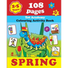 Spring: Coloring and Activity Book with Puzzles, Brain Games, Mazes, Dot-to-Dot & More for 2-5 Years Old Kids