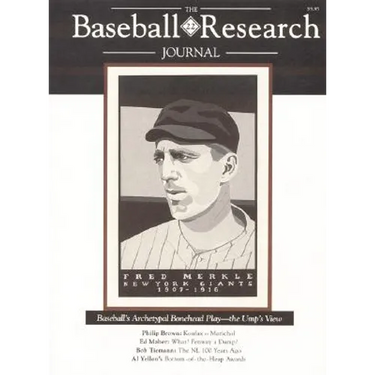 The Baseball Research Journal (Brj), Volume 22