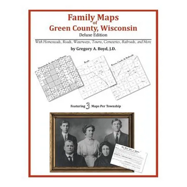 Family Maps of Green County, Wisconsin
