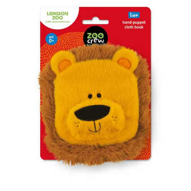 Hand-Puppet Cloth Book Lion