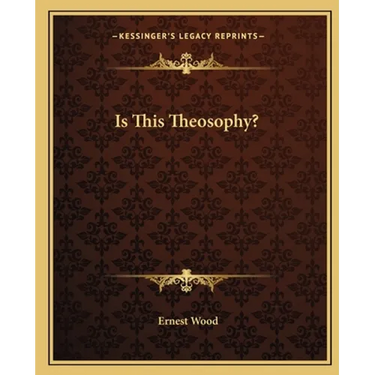 Is This Theosophy?