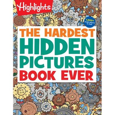 The Hardest Hidden Pictures Book Ever: Ultra-Challenging Brain Games for Kids Ages 8-12, Advanced Seek and Find Puzzles Book with Over 1,500 Hidden Ob