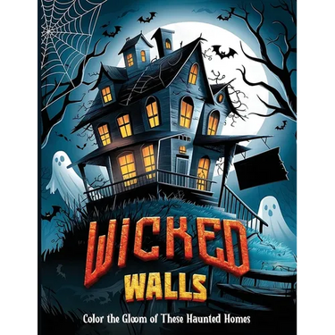 Wicked Walls: Color the Gloom of These Haunted Homes