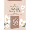 Light for Life NASB Study Bible (Blush Bouquet)
