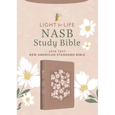 Light for Life NASB Study Bible (Blush Bouquet)