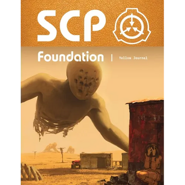Scp Foundation Art Book Yellow Journal