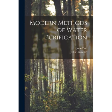 Modern Methods of Water Purification