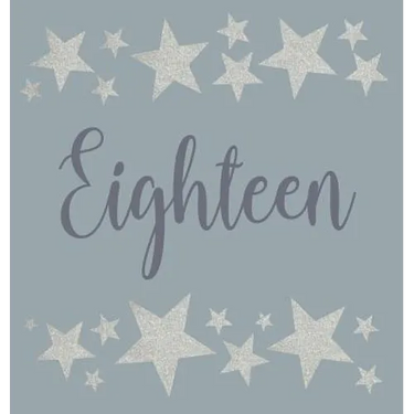 Happy 18th Birthday Guest Book (Hardcover): Happy Eighteenth Birthday Guest book, party and birthday celebrations decor, memory book, 18th birthday, h