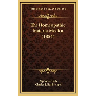 The Homeopathic Materia Medica (1854)