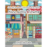Color By Numbers Coloring Book for Adults Nice Little Town: Adult Color By Number Book of Small Town Buildings and Scenes