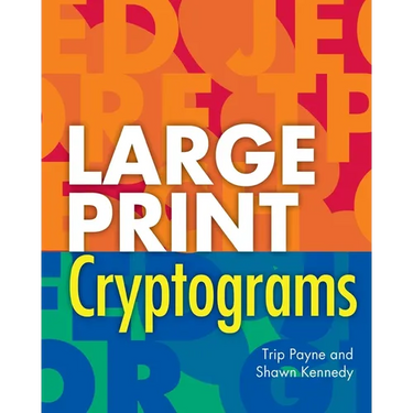 Large Print Cryptograms