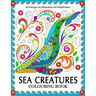 Sea Creatures Colouring Book: Coloring Pages for Adults (Shark, Whale, Dolphin, Turtle, Seahorse and Friend)