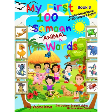 My First 100 Samoan Animal Words - Book 3