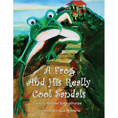 A Frog and His Really Cool Sandals