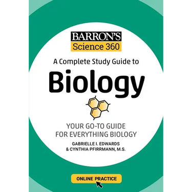 Barron's Science 360: A Complete Study Guide to Biology with Online Practice