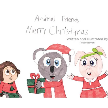 Animal Friends Merry Christmas