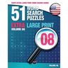 Sam's Extra Large Print Word Search Games - 51 Word Search Puzzles, Volume 8: Brain-Stimulating Puzzle Activities for Many Hours of Entertainment
