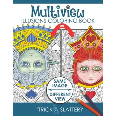 Multiview Illusions Coloring Book: Ambiguous Optical Illusion Adult Coloring Book