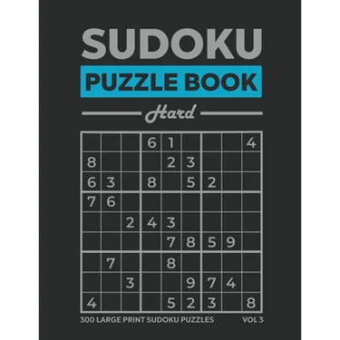 Sudoku Puzzle Book 300 Hard