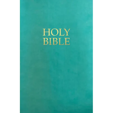 Kjver Gift and Award Holy Bible, Deluxe Edition, Coastal Blue Ultrasoft