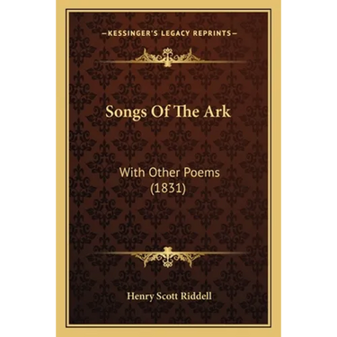Songs Of The Ark: With Other Poems (1831)