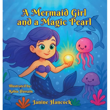 A Mermaid Girl and a Magic Pearl