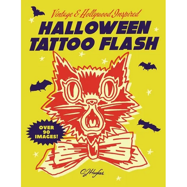 Halloween Tattoo Flash: Vintage And Hollywood Inspired