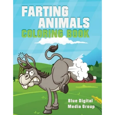 Farting Animal Coloring Book: Farting Animal Book