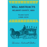 Will Abstracts, Belmont County, Ohio, Volumes I and K (1856-1872)