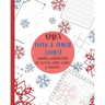 Xmas Paper & Pencil games!: Cute Christmas winter snowflake snowmen travel & activity game book with game instructions! Features 4 in a row, hangm