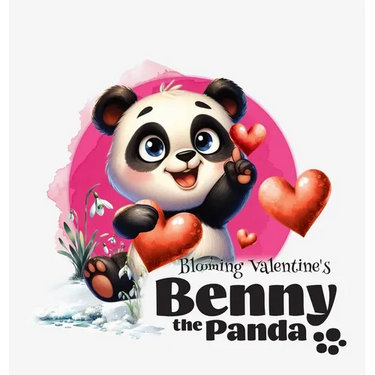 Benny the Panda - Blooming Valentine's