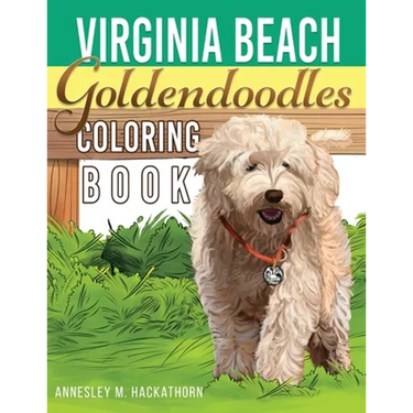 Virginia Beach Goldendoodles Coloring Book