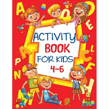 Activity Book for Kids 4-6