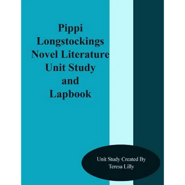 Pippi Longstockings Novel Literature Unit Study and Lapbook