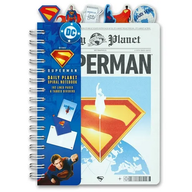 DC: Superman: The Daily Planet Spiral Notebook