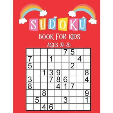 Sudoku Book for Kids Ages 4-8: Sudoku For Kids Ages 4-8,196 Easy Sudoku Puzzles For Kids And Beginners 9x9 With Solutions, Smart Sudoku Activity Book