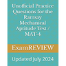 Unofficial Practice Questions for the Ramsay Mechanical Aptitude Test / MAT-4