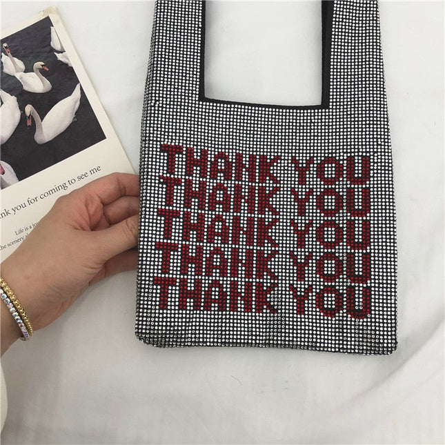Thank You Crystal Bag by White Market