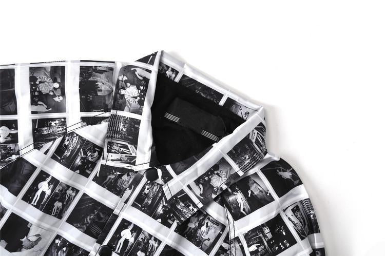 Polaroid Button Up Chelsea Jacket by White Market