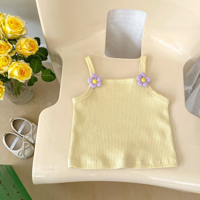 Baby Girl Sling Vest Combo Princess White Skirt Sets by MyKids-USA™