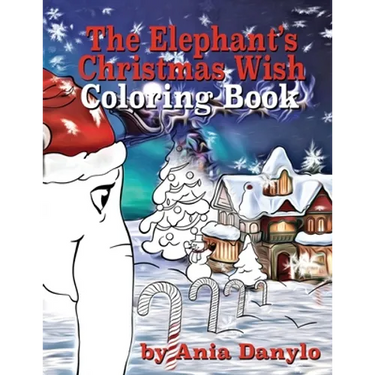 The Elephant's Christmas Wish Coloring Book