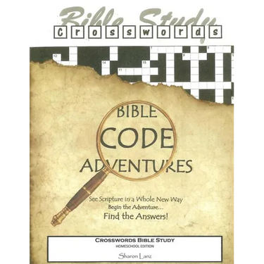 Crosswords Bible Study: Bible Code Adventures Homeschool Edition