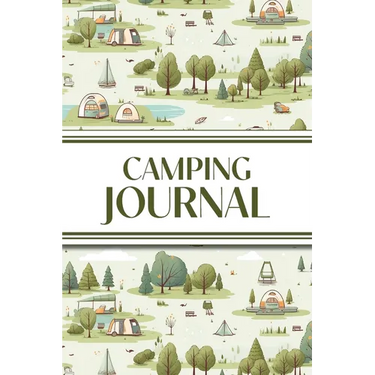Camping Journal (Camping Grounds): 6"x9" RV & Camping Trip Log Book with Campsite Ratings, Travel Notes, Checklists, and Memory Pages - Perfect for Fa
