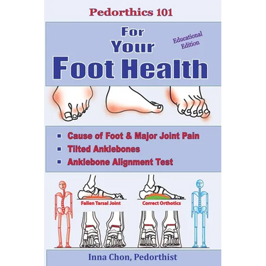 Pedorthics 101 for Your Foot Health: Cause of Foot & Major Joint Pain, Tilted Anklebones, Anklebone Alignment Test