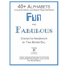 Alphabets - Fun and Fabulous (The BLUE Book): 20th Anniversary Edition