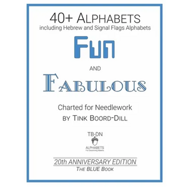 Alphabets - Fun and Fabulous (The BLUE Book): 20th Anniversary Edition